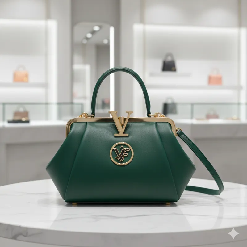 Champagne Crossbody Sling - front view
