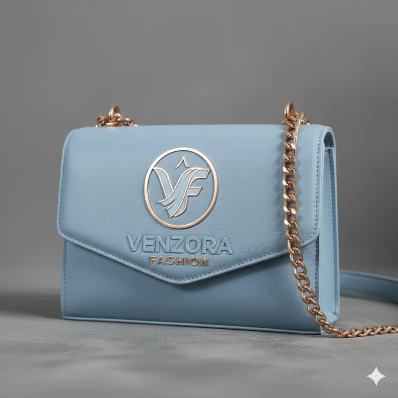 Midnight Shoulder Bag - worn view